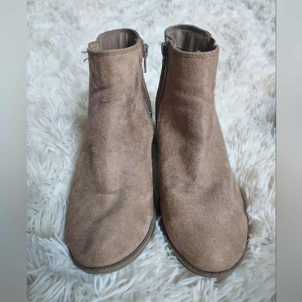 Tan Booties - Picture 2 of 2